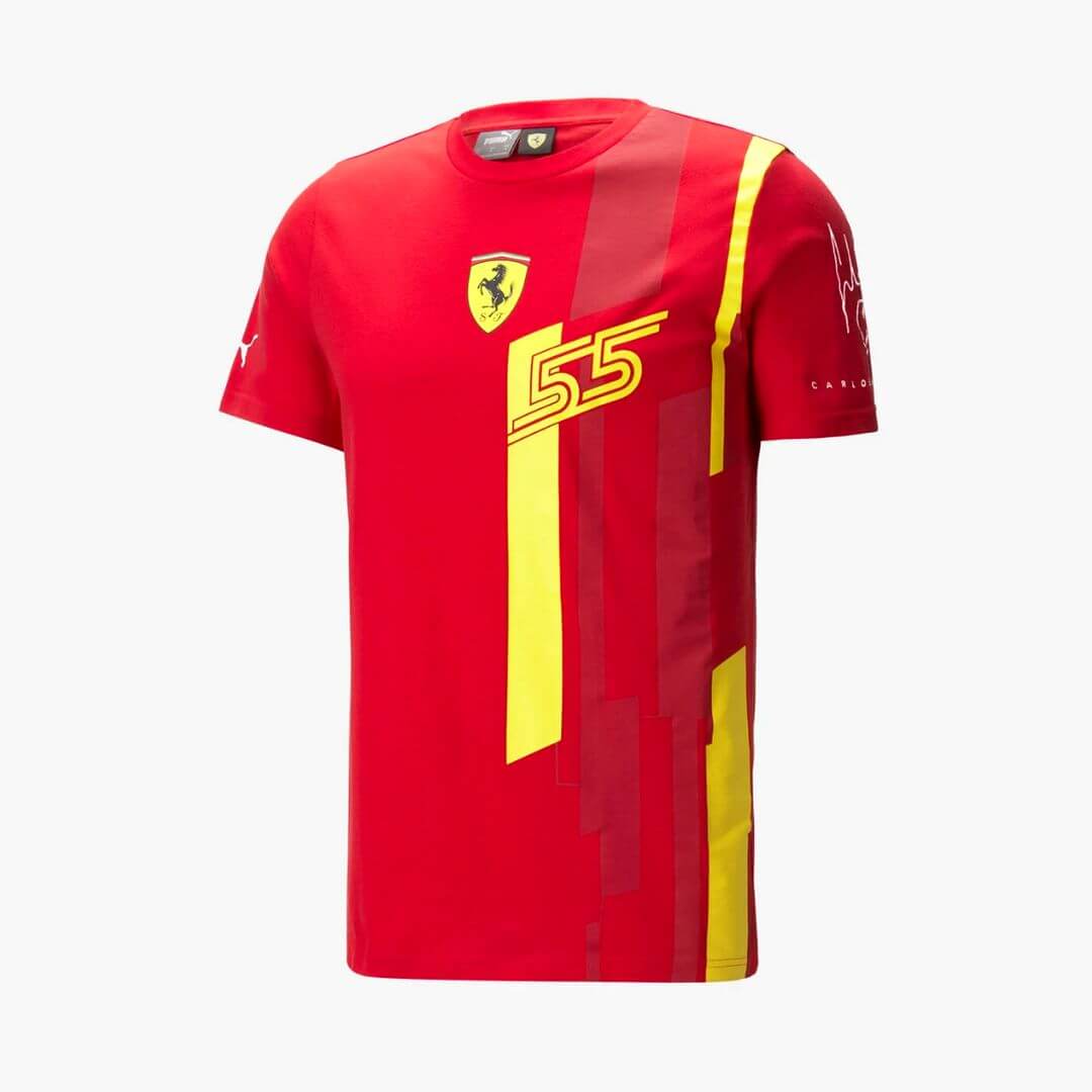 Scuderia Ferrari - 2023 Carlos Sainz Spanish GP T-Shirt