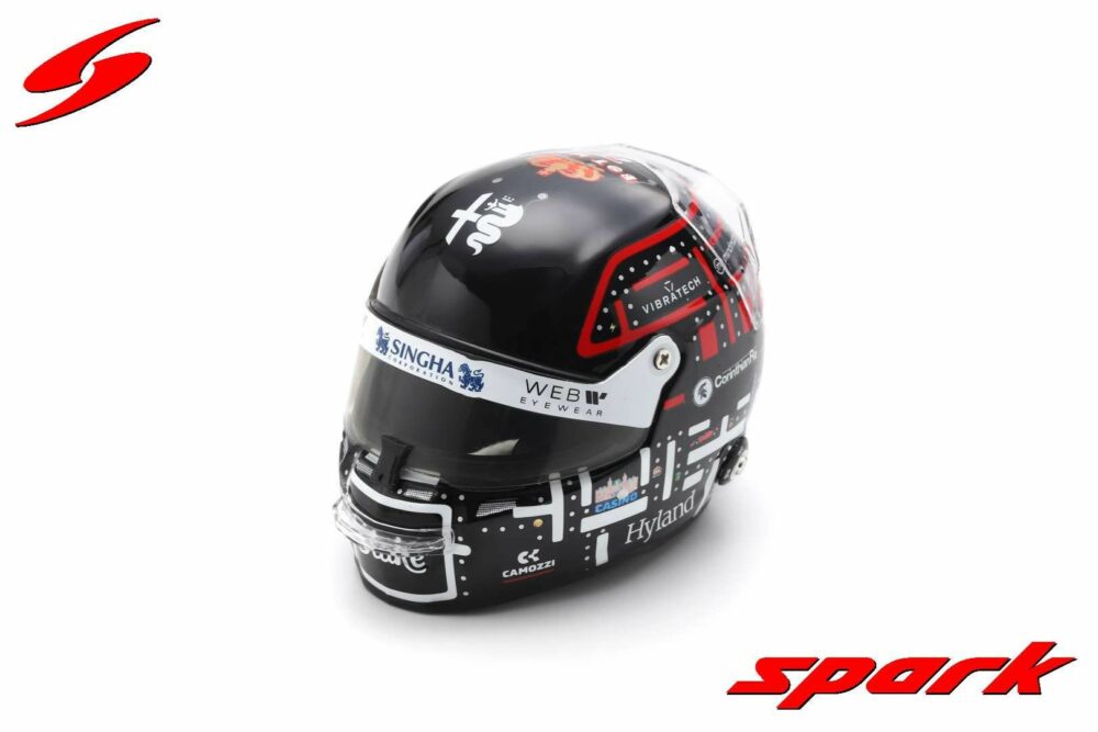 Spark 2023 Alfa Romeo Valtteri Bottas Monaco GP Helmet Model 1 | IG Studio