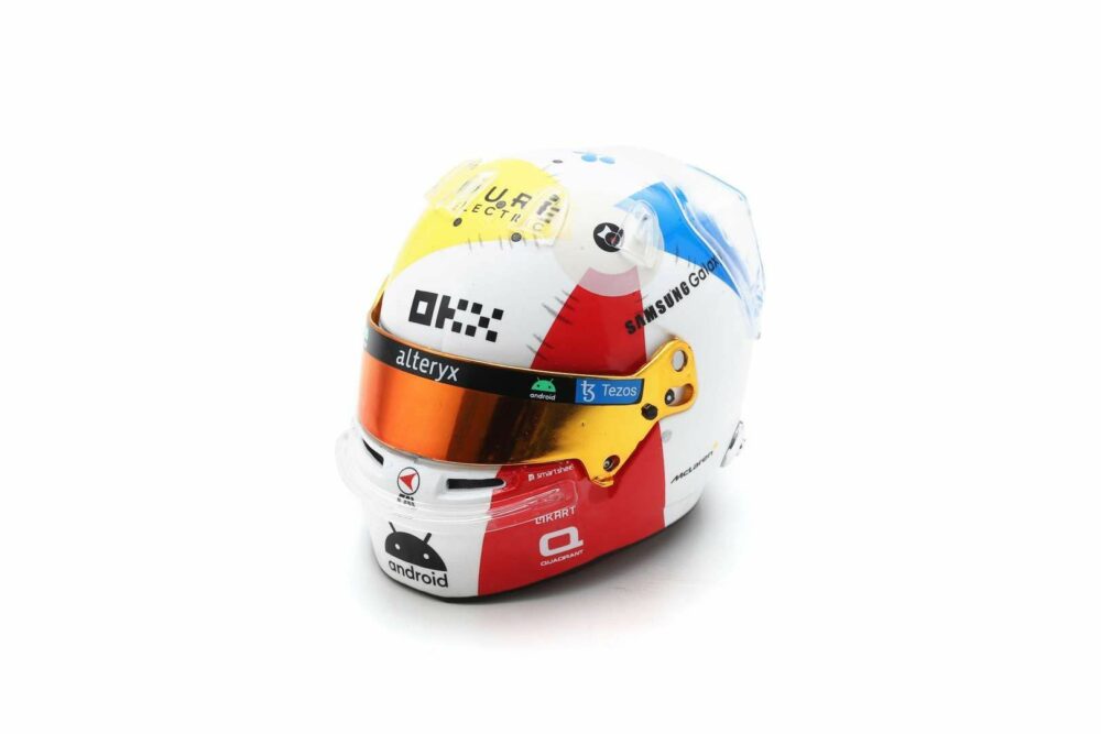Spark 2023 Lando Norris Miami GP Helmet Model 1 | IG Studio