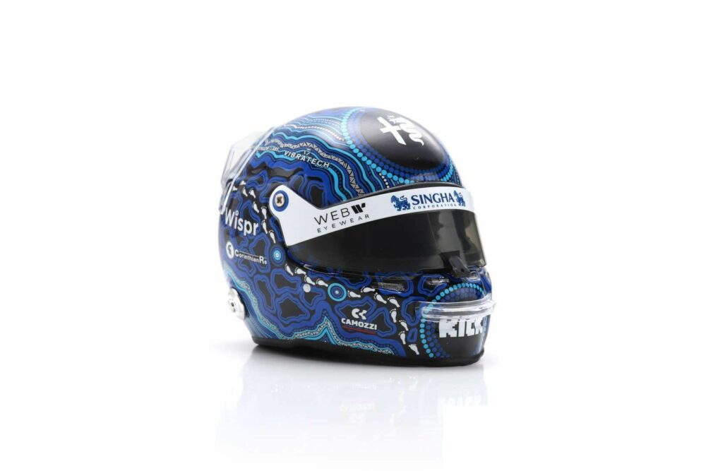 Spark 2023 Valtteri Bottas Australian GP Helmet Model 3 | IG Studio