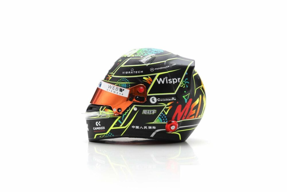 Spark 2023 Zhou Guanyu Australian GP Helmet Model 2 | IG Studio