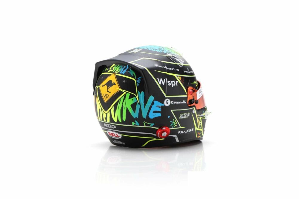 Spark 2023 Zhou Guanyu Australian GP Helmet Model 4 | IG Studio