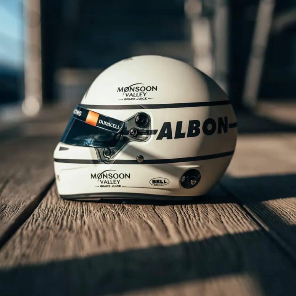 Albon 2023 British GP Helmet 2 | IG Studio