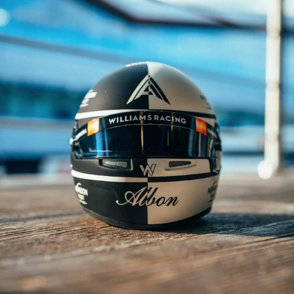 Albon 2023 British GP Helmet 8 | IG Studio