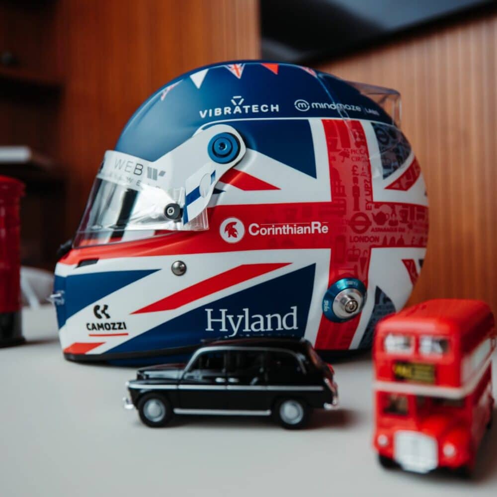 Bottas 2023 British GP Helmet 4 | IG Studio