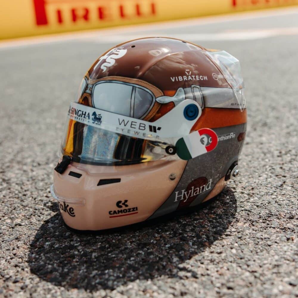 Bottas 2023 Italian GP Helmet 1 | IG Studio