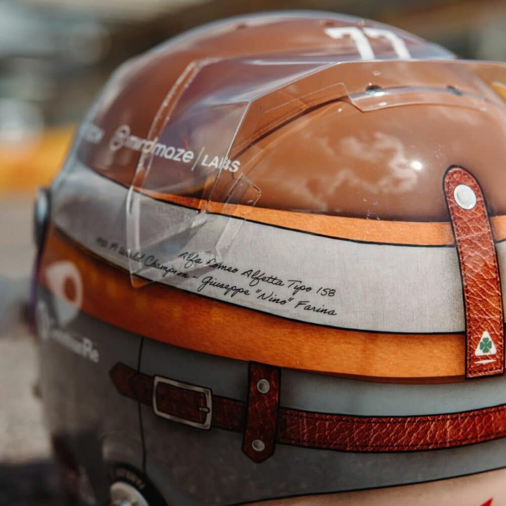 Bottas 2023 Italian GP Helmet 2 | IG Studio