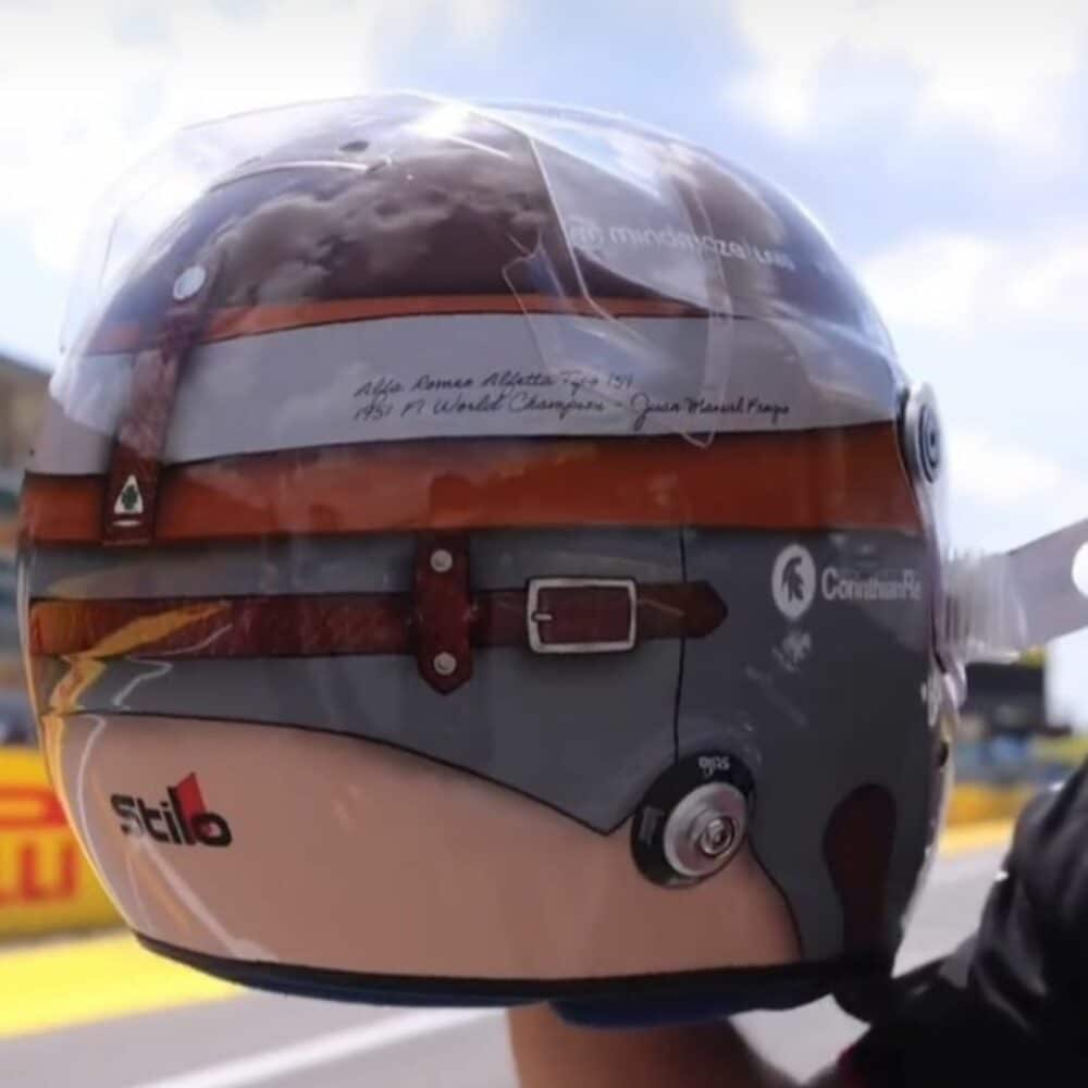 Bottas 2023 Italian GP Helmet 3 | IG Studio