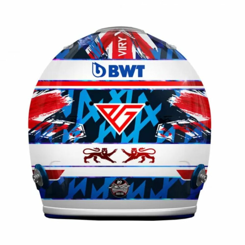 Gasly 2023 British GP Helmet 3 | IG Studio