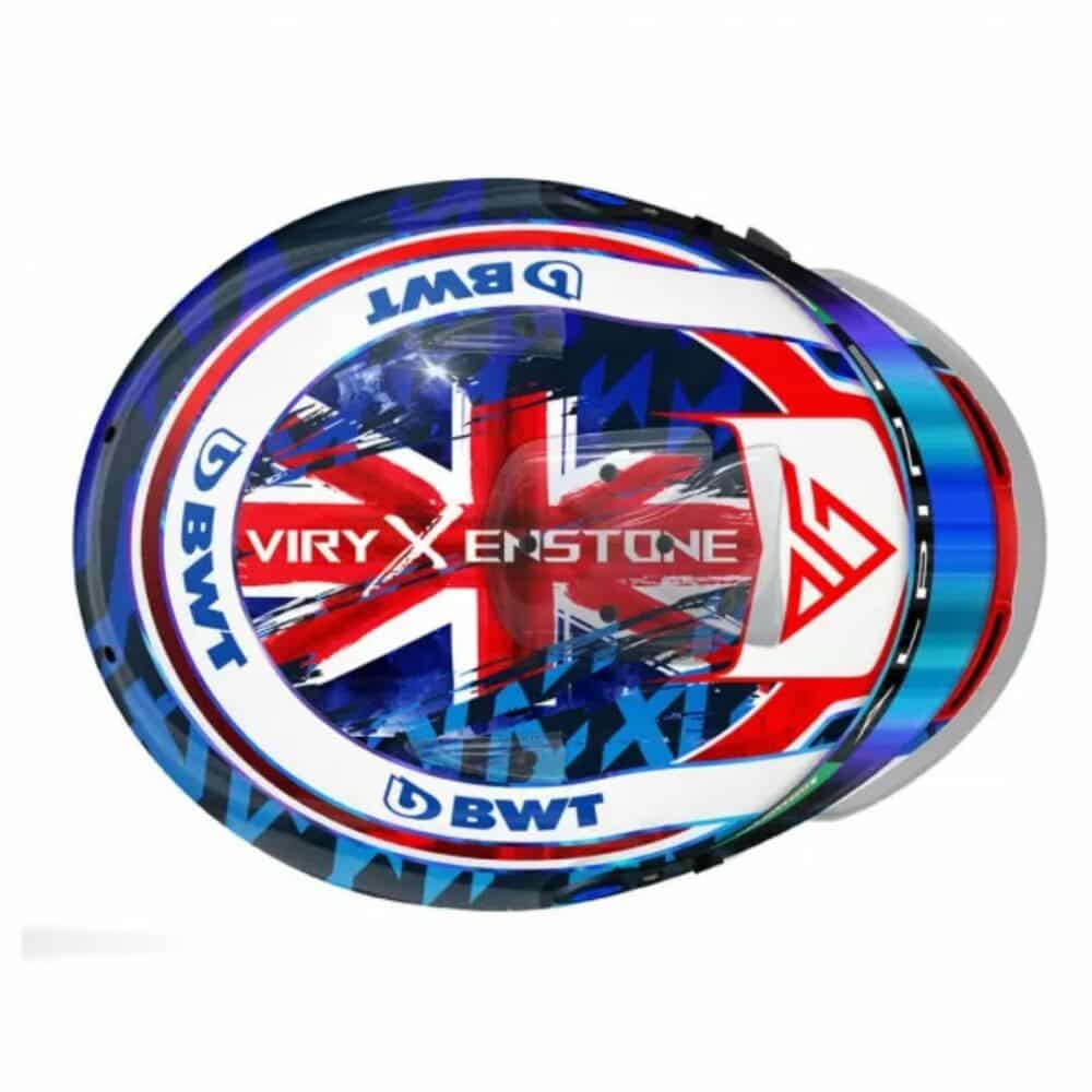 Gasly 2023 British GP Helmet 5 | IG Studio