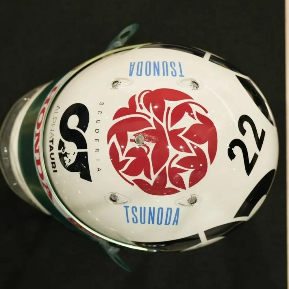 Tsunoda Japan GP Helmet | IG Studio
