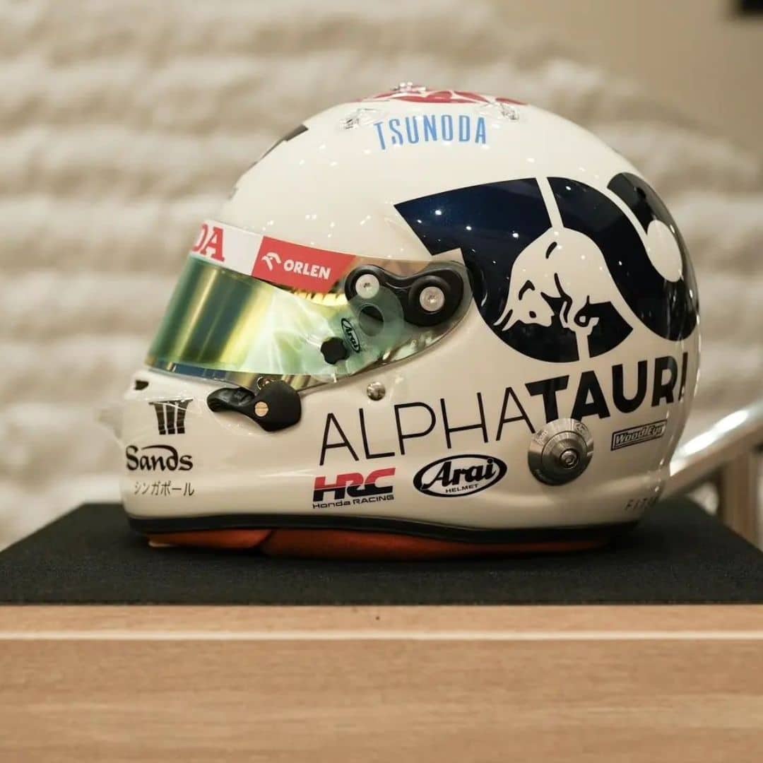 Tsunoda Japan GP Helmet 2 | IG Studio