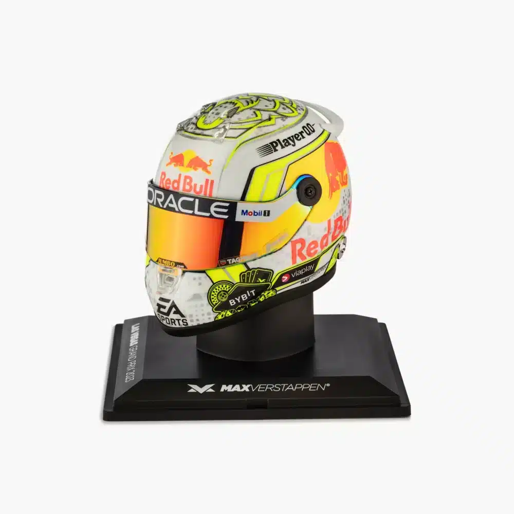 1 4 Max Verstappen Las Vegas GP 2023 Mini Helmet 1 | IG Studio