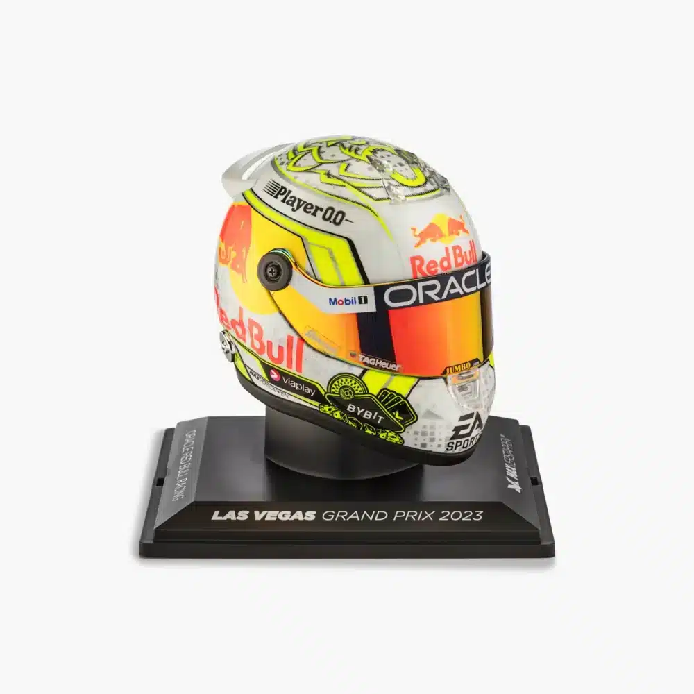 1 4 Max Verstappen Las Vegas GP 2023 Mini Helmet 2 | IG Studio