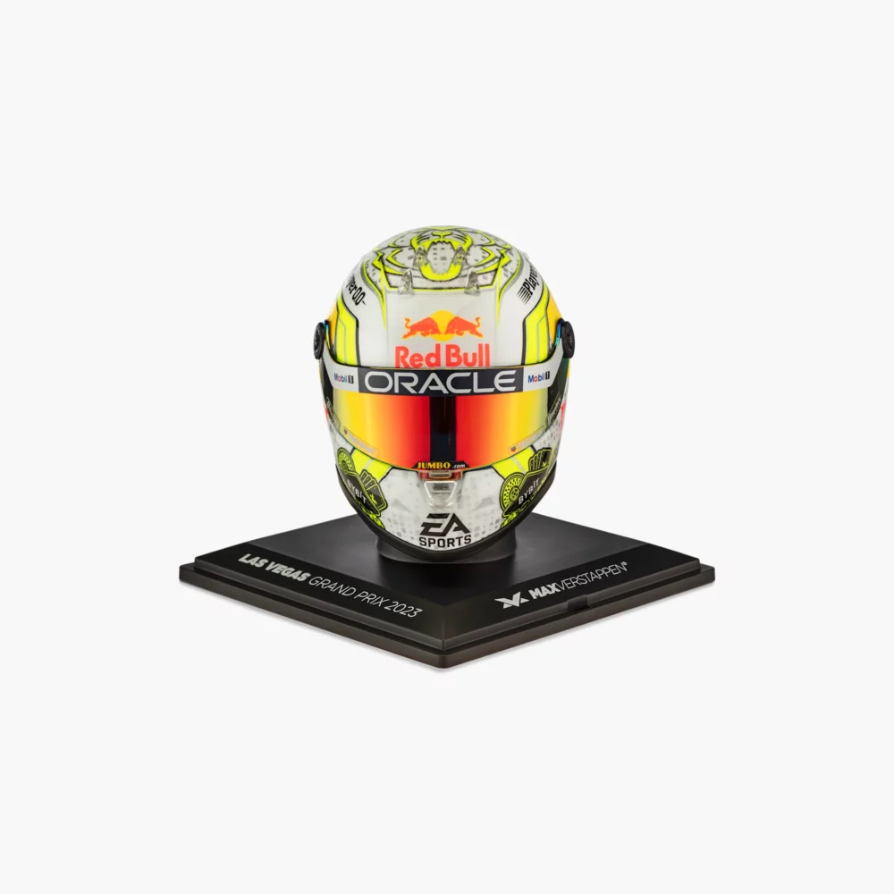 1 4 Max Verstappen Las Vegas GP 2023 Mini Helmet 3 | IG Studio