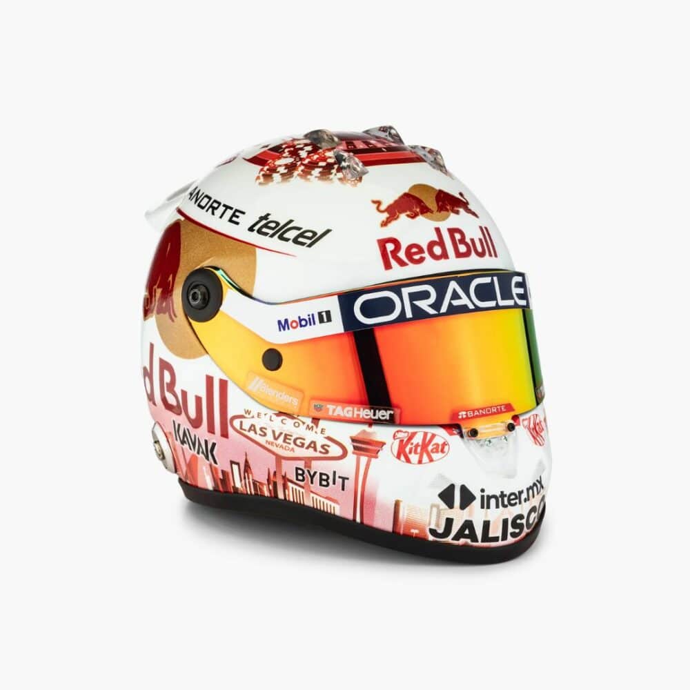Schuberth Sergio Perez 2023 Las Vegas GP Helmet 2 | IG Studio
