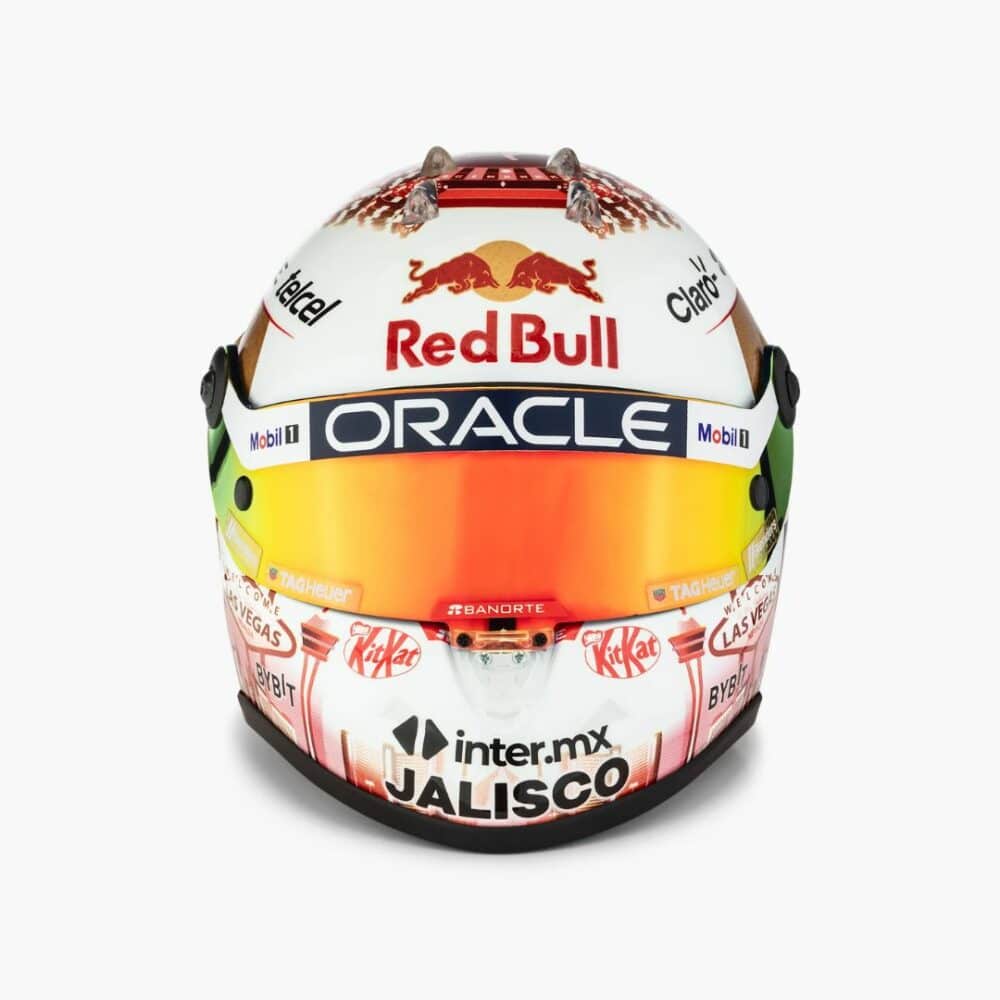 Schuberth Sergio Perez 2023 Las Vegas GP Helmet 3 | IG Studio