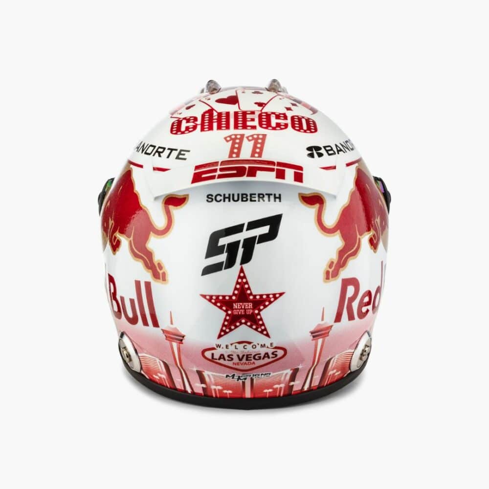 Schuberth Sergio Perez 2023 Las Vegas GP Helmet 4 | IG Studio