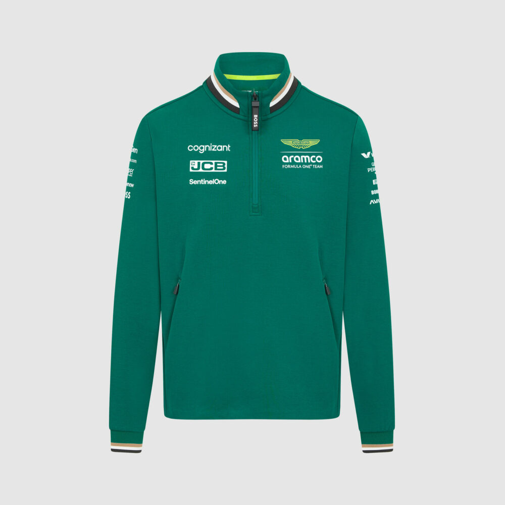 Aston Martin F1 Team - 2024 Team 1/4 Zip Sweater