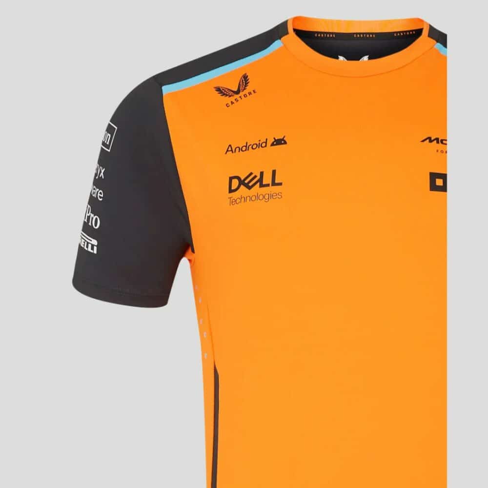Mclaren 2024 Team T Shirt Orange 4 | IG Studio