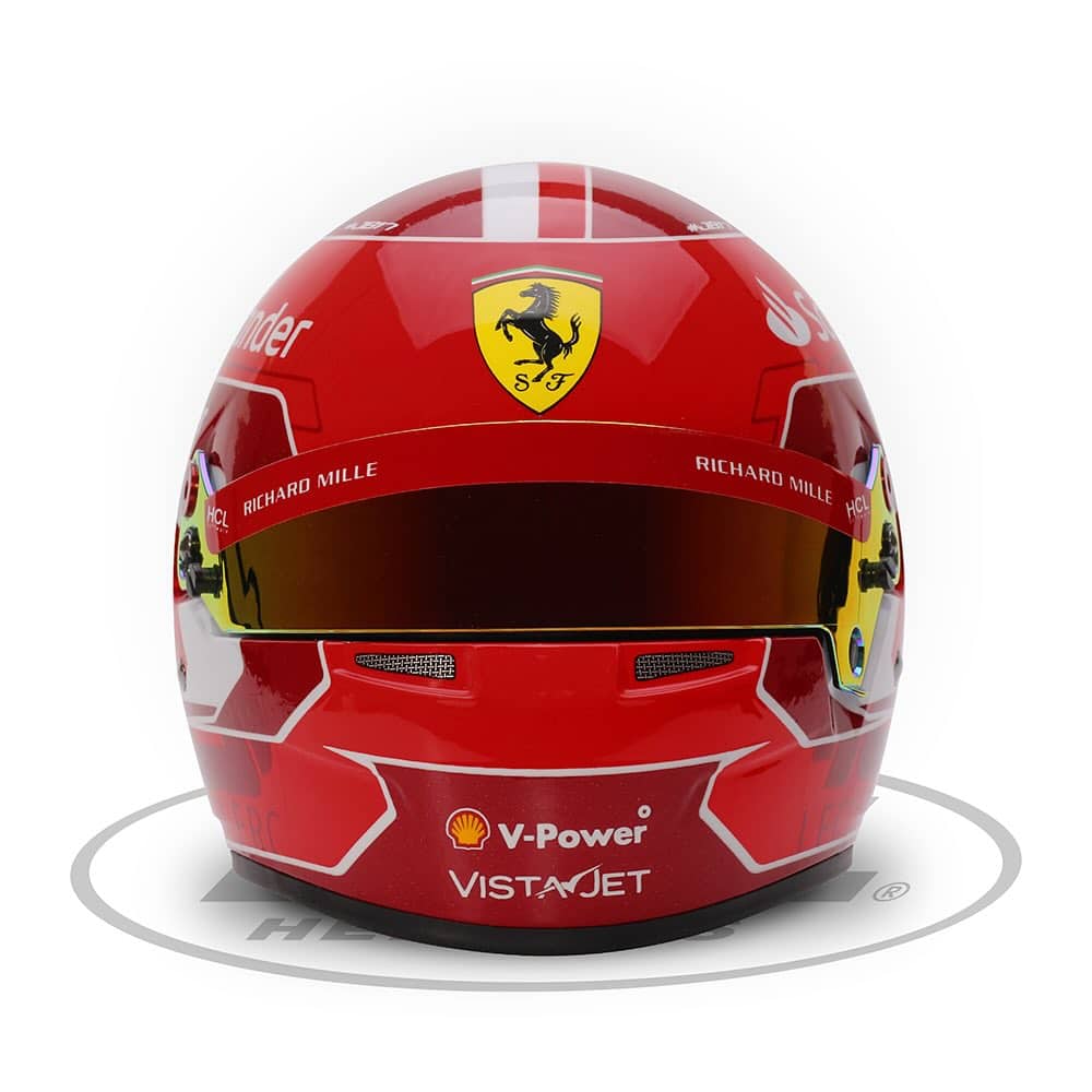 Bell Helmet 2024 Ferrari Charles Leclerc Mini Helmet 5 | IG Studio