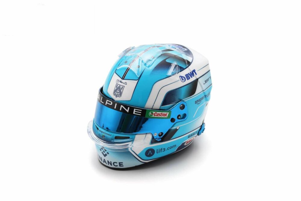 Spark Alpine Pierre Gasly 2024 Season Helmet 2 | IG Studio