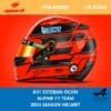 Spark Esteban Ocon 2024 Season Helmet Model 1 | IG Studio
