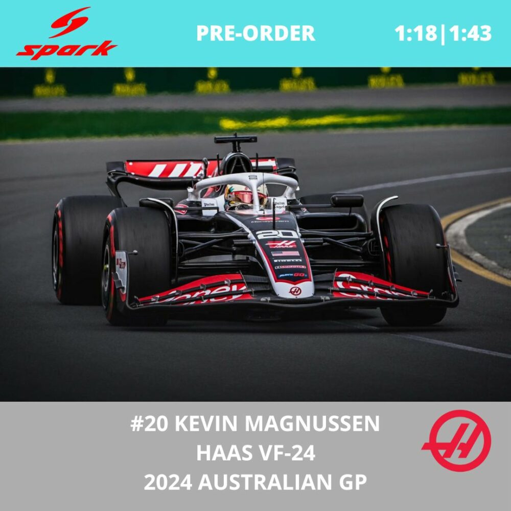 Kevin Magnussen - Haas VF-24 - 2024 Australian GP - Spark Model