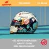 Spark Kevin Magnussen 2024 Season Helmet Model 1 | IG Studio