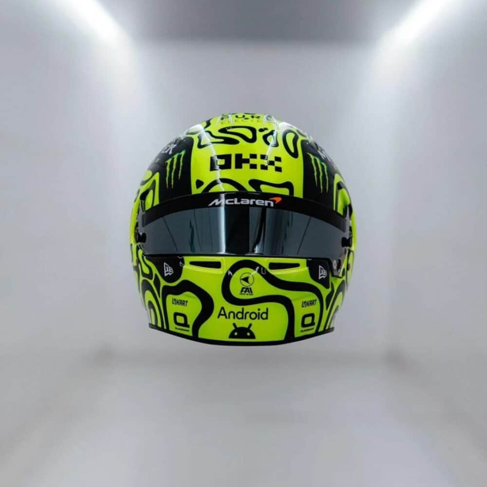 Spark Lando Norris 2024 Season Helmet Model 2 | IG Studio