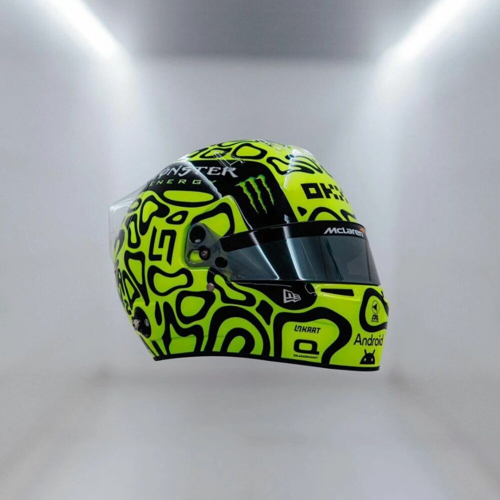 Spark Lando Norris 2024 Season Helmet Model 3 | IG Studio