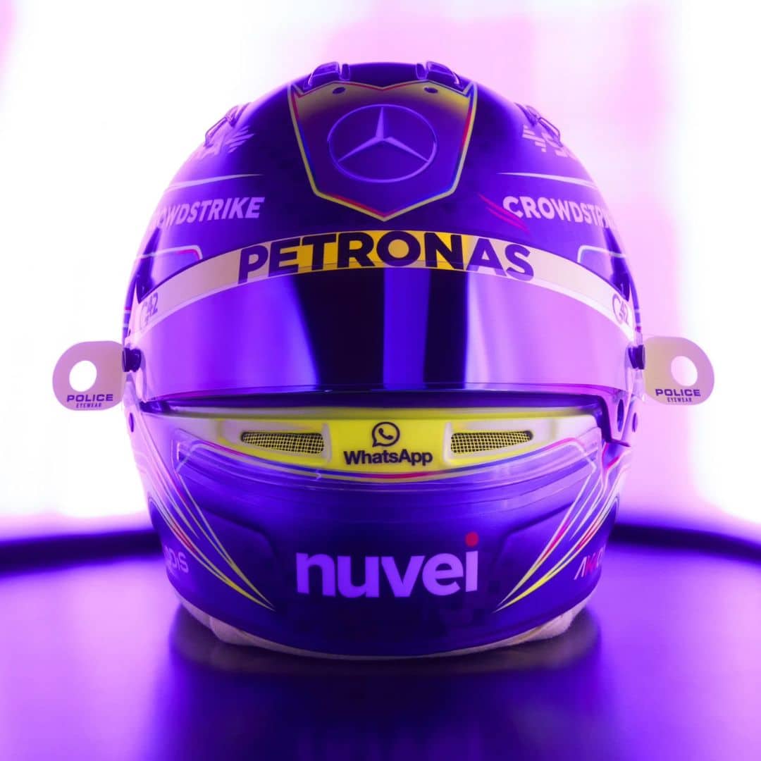 Spark Lewis Hamilton 2024 Season Helmet Model 2 | IG Studio