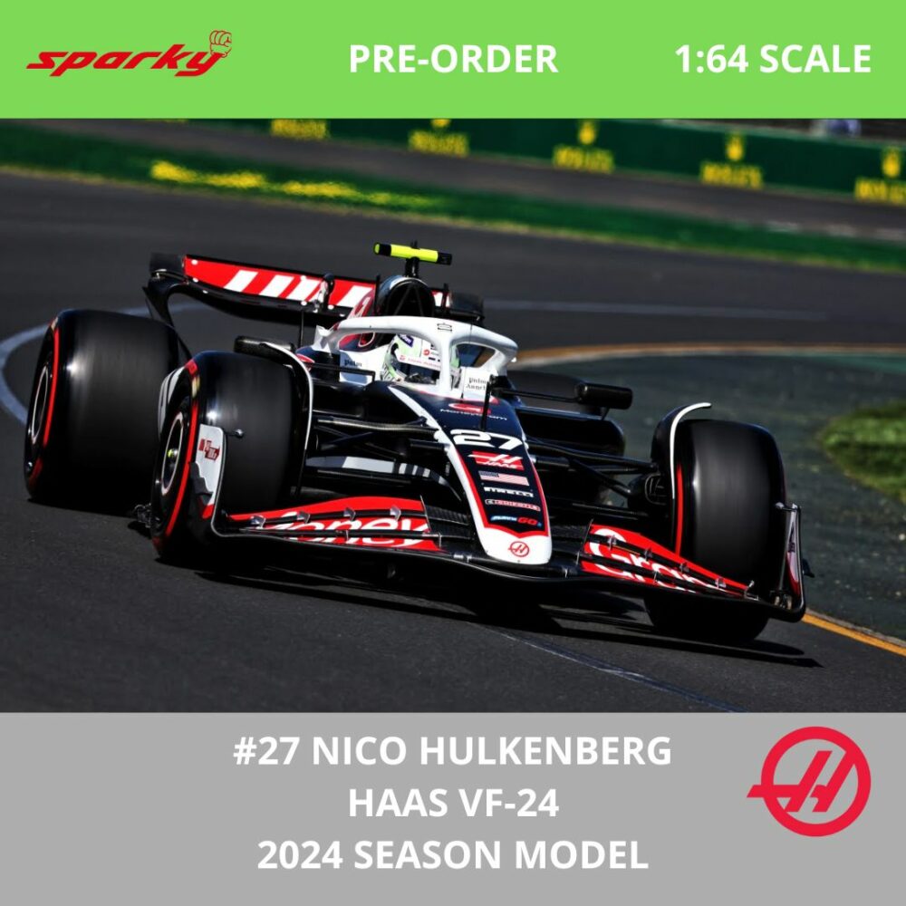 Spark Haas Nico Hulkenberg 2024 1 64 Scale Model 1 | IG Studio