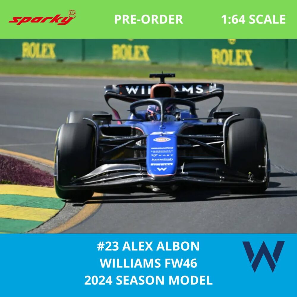 Spark Williams Alex Albon 2024 1 64 Scale Model 1 | IG Studio