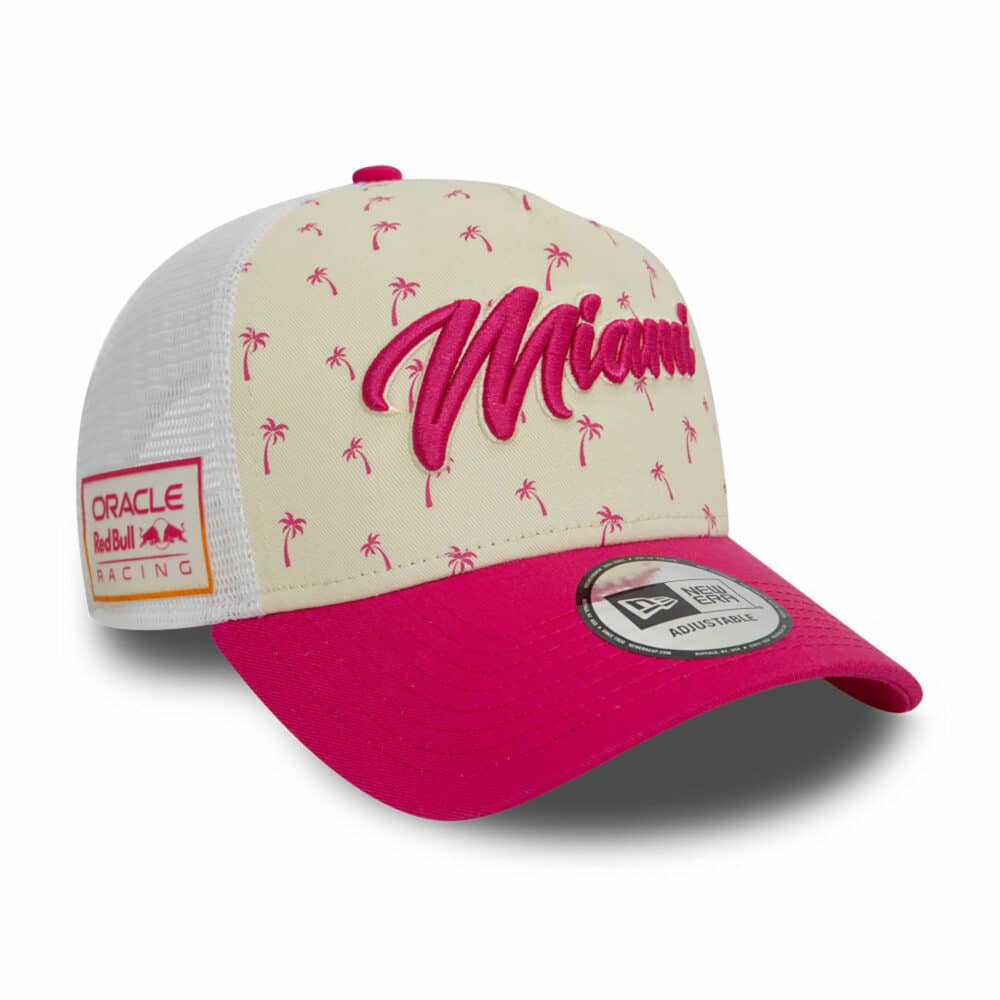 red bull racing miami off white 9forty e frame trucker adjustable cap 60573882 right | IG Studio
