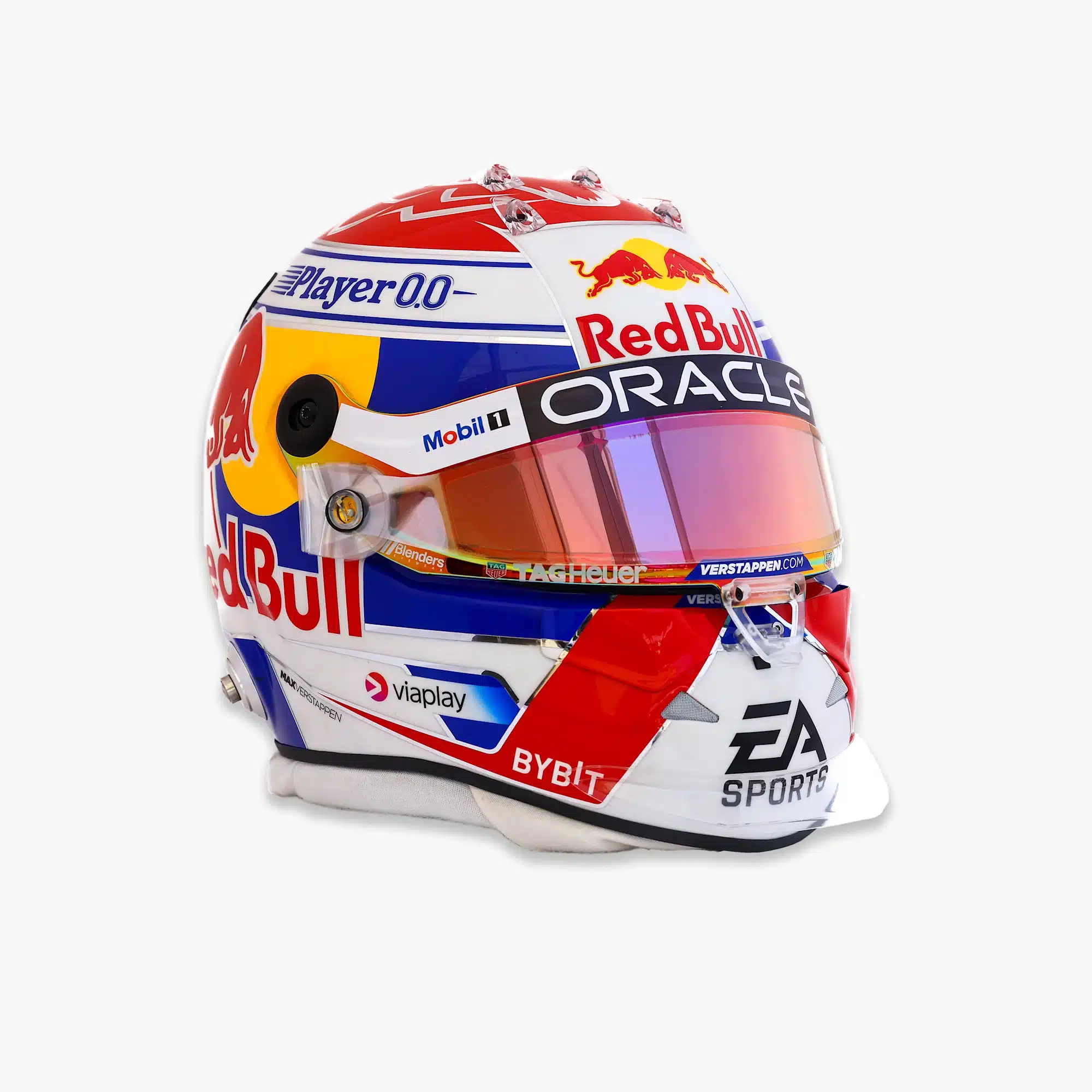 1 2 Max Verstappen 2024 Season Mini Helmet 1 | IG Studio