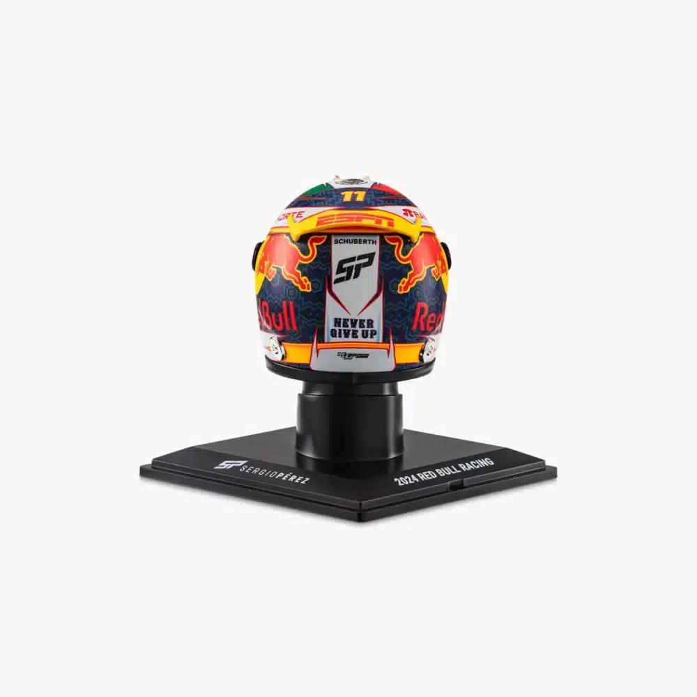 1 4 Checo Perez 2024 Season Mini Helmet 3 | IG Studio