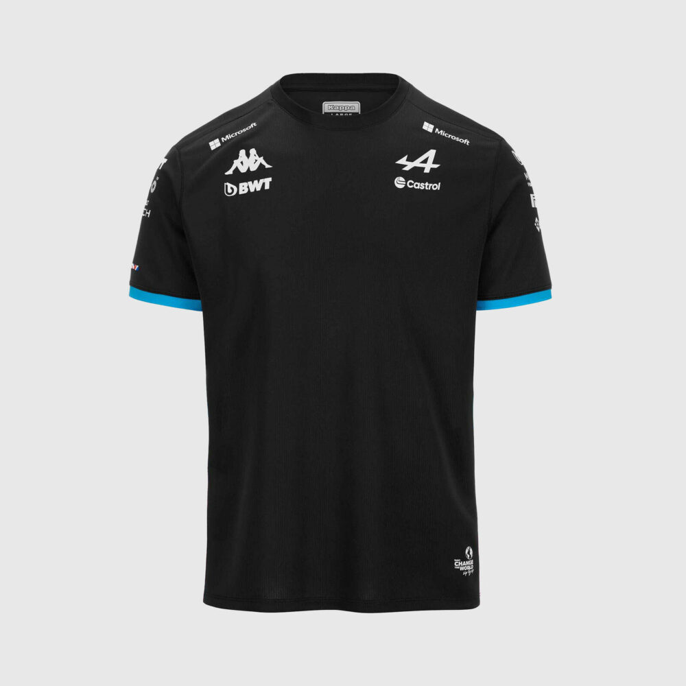 Alpine 2024 Team T Shirt Black 1 | IG Studio