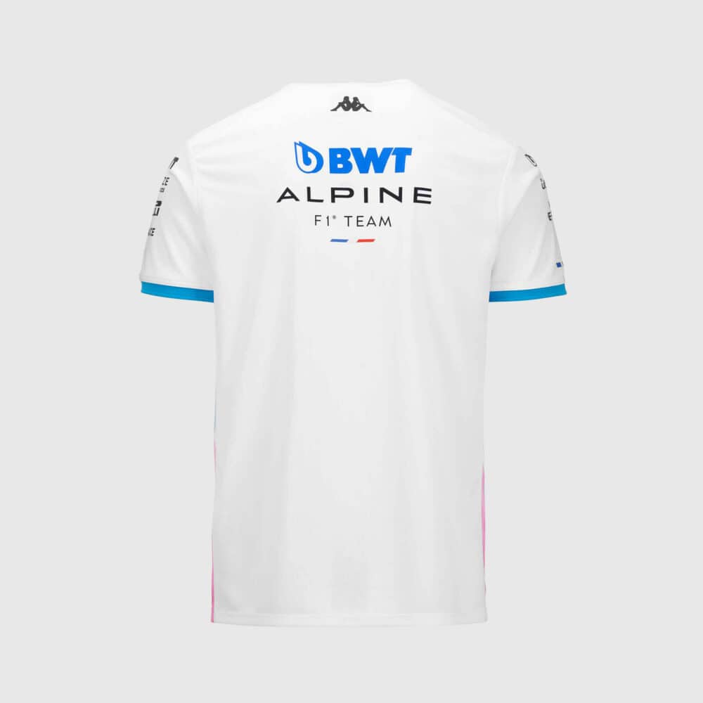 Alpine 2024 Team T Shirt White 3 | IG Studio