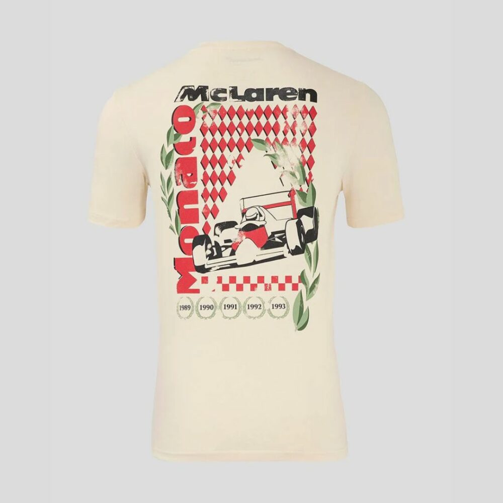 Mclaren 2024 Monaco GP Heritage T Shirt 2 | IG Studio