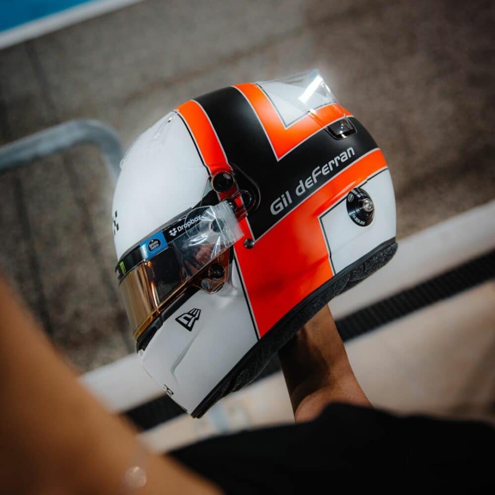 Spark Mclaren Lando Norris Winter Testing Helmet 3 | IG Studio