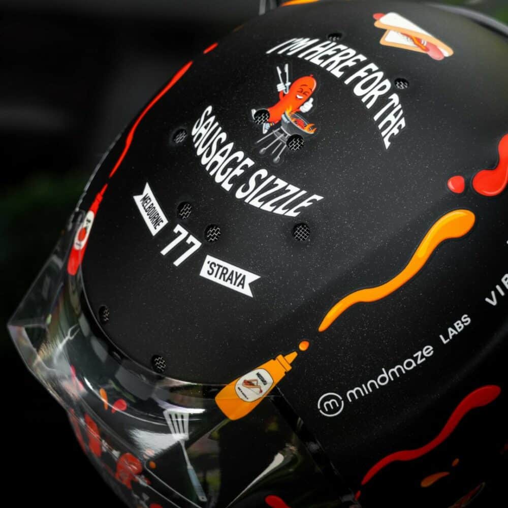 Spark Stake F1 Valtteri Bottas Australian GP Helmet 2 | IG Studio