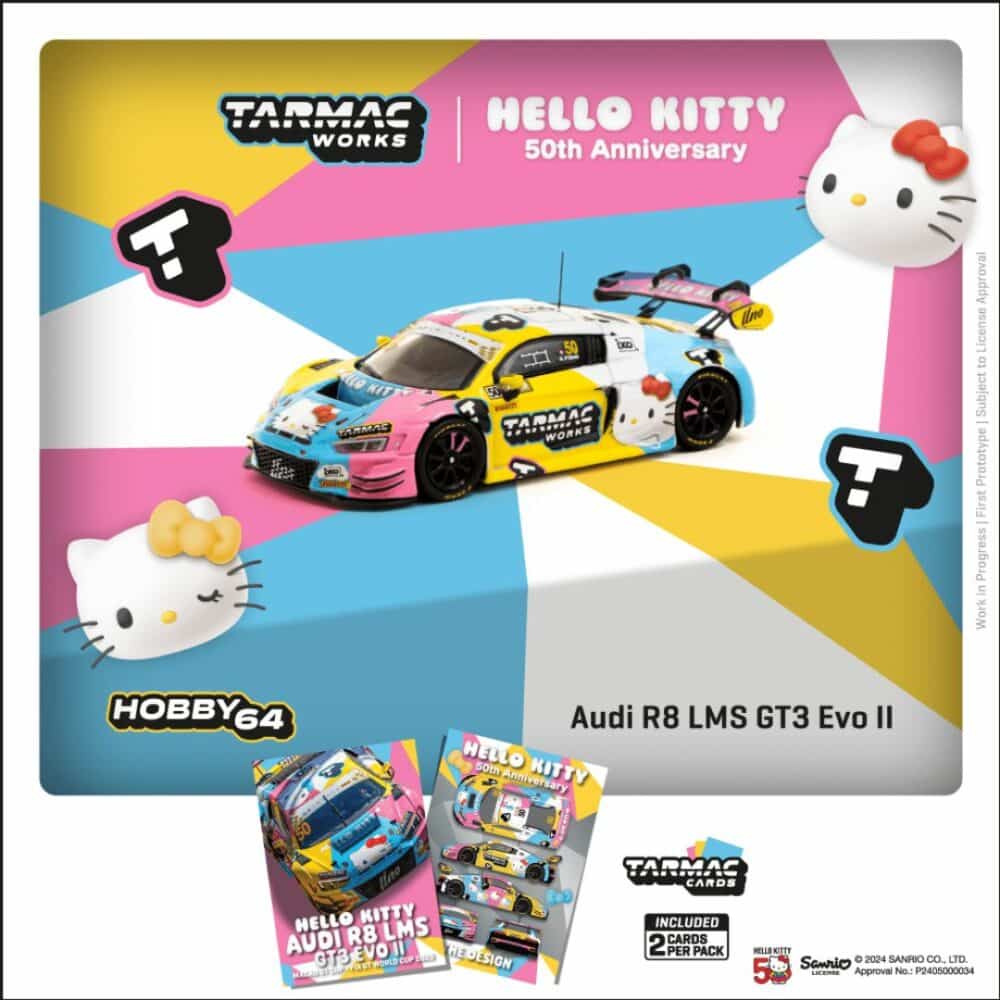 Tarmac Works Adderly Fong Macau 2023 Hello Kitty Livery Model 1 | IG Studio
