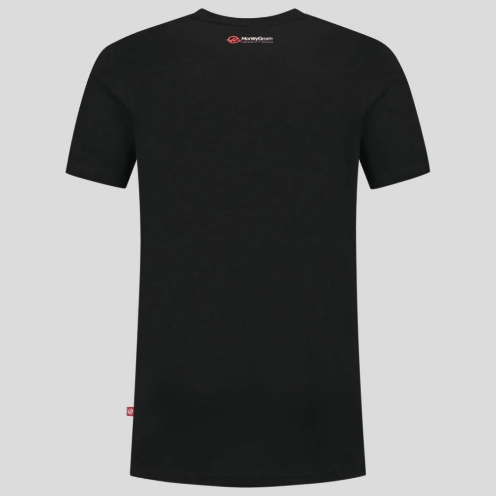 Haas 2024 Roundel Logo T Shirt Black 3 | IG Studio